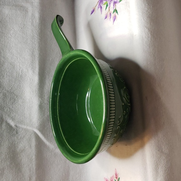 (2) Taylor, Smith, and Taylor (TST) Brown And Green Chili Bean Bowls - Picture 7 of 10